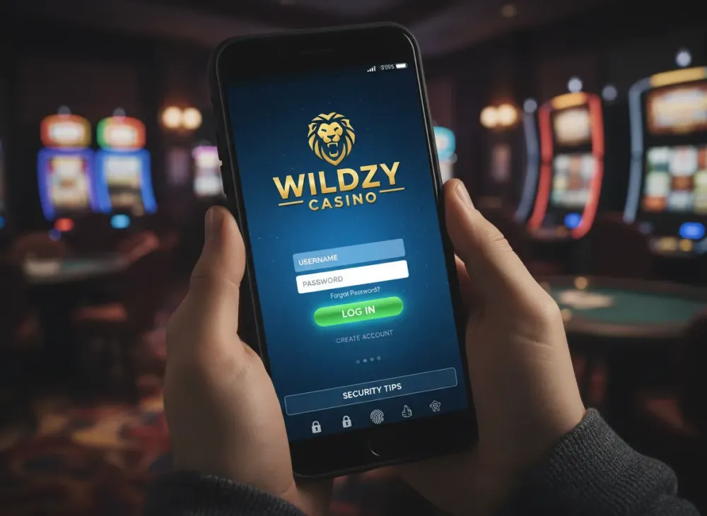 Wildzy casino login account access and security tips