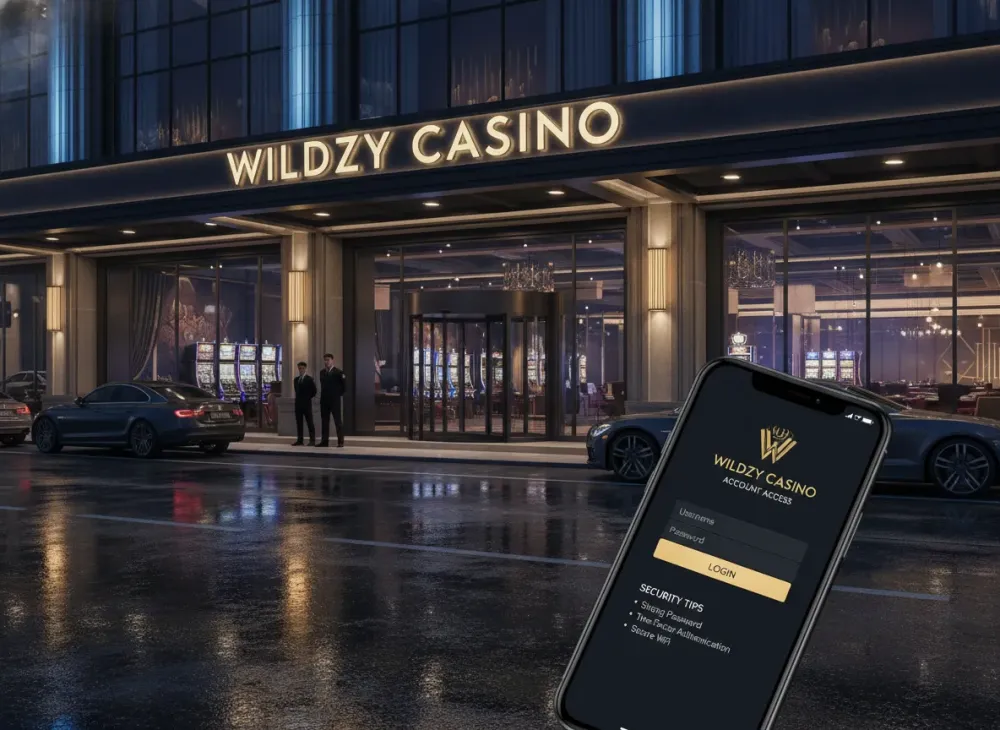 Wildzy casino login account access and security tips